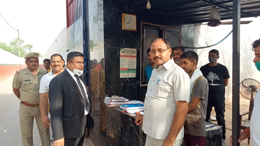 agra district jail inspection