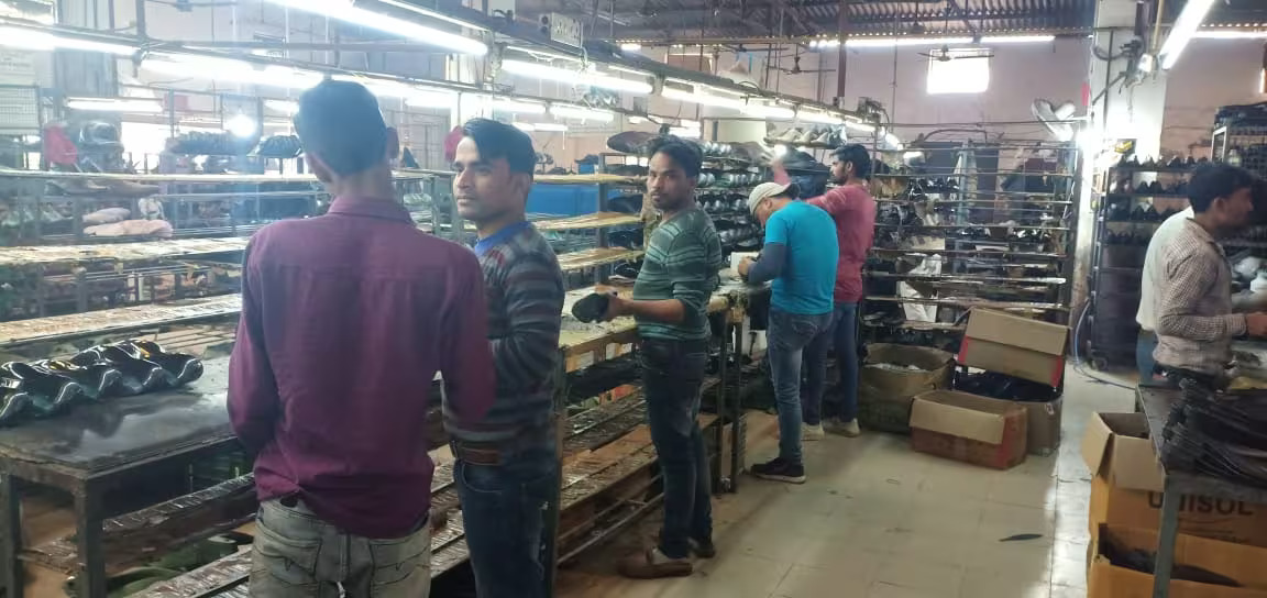 Agra footwear factory